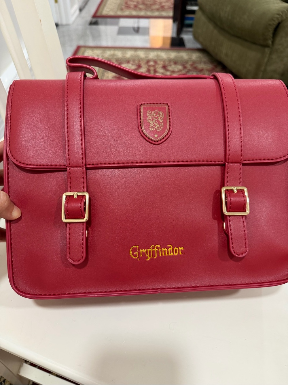 MINISO x Harry Potter Gryffindor Preppy Crossbody Bag - Picture 3 of 10